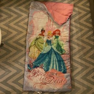 Disney Princess Sleeping Bag with Case